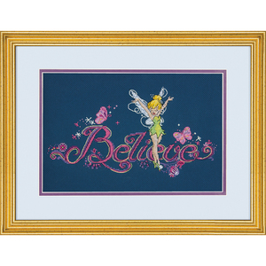 Disney BELIEVE Counted Cross Stitch Kit #70-35370 by Dimensions