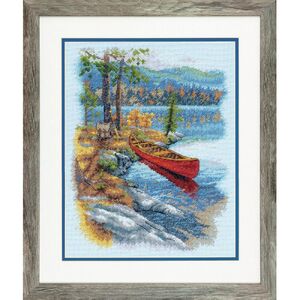 OUTDOOR ADVENTURE Counted Cross Stitch Kit 11" x 14" 70-35406