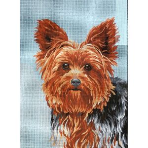 TERRIER Tapestry Design Printed On Canvas #10399