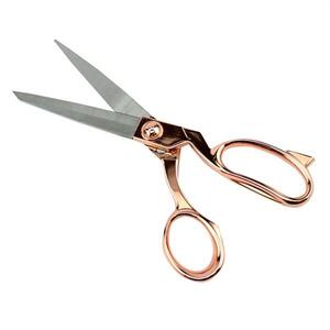 Klasse 254mm (10") Dressmaking Shears, Knife Edge Blades in Rose Gold Finish