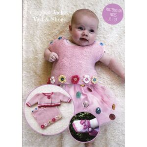 Crucci Knitting Pattern BOOK 1706, 13 New Designs for Baby