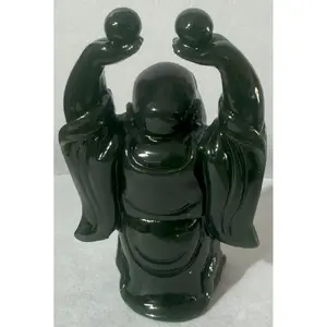 Laughing Buddha Statuette (Maltreya Buddha) 110mm high