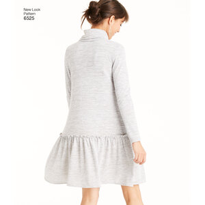 New Look Pattern 6525 Misses' Knit Dress