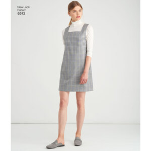 New Look Sewing Pattern 6572 Misses' Jumper Dress