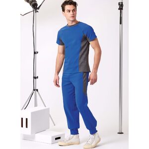 New Look Sewing Pattern N6760 Men’s Knit Top and Joggers