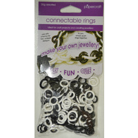 Connectable Loops And Rings For Fun Crafts, Jewellery etc LIMITED STOCKS Select