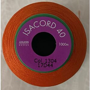 ISACORD 40 #1304 RED PEPPER 1000m Machine Embroidery Sewing Thread