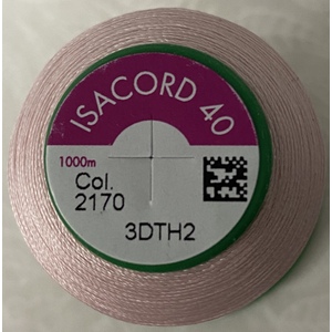 ISACORD 40 #2170 CHIFFON 1000m Machine Embroidery Sewing Thread