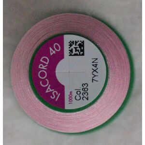 ISACORD 40 #2363 CARNATION 1000m Machine Embroidery Sewing Thread