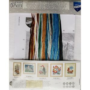 Vervaco OWL & LONG TAILED TITS Counted Cross Stitch Kit PN-0157405