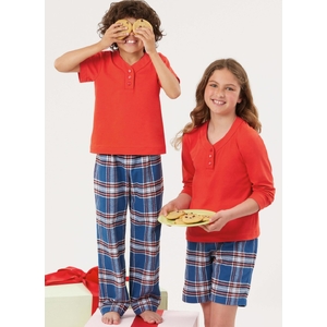 Simplicity Sewing Pattern S3041 Children’s, Teens’ & Adults’ Lounge Shorts, Pants & Knit Top & Tunic