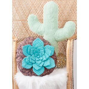 Simplicity Sewing Pattern S9772OS Decorative Succulent and Cactus Plush Pillows