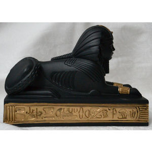 Egyptian Sphinx "Shesep Ankh" Statue 100 x 145mm, Heavy Resin, Gift Boxed