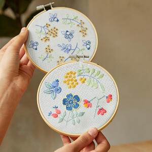 The Forest Fruits Embroidery Duo Kit, DMC Mindful Making TB165