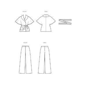 Simplicity Sewing Pattern S3047 Misses’ Pants and Jacket Sizes 8-16