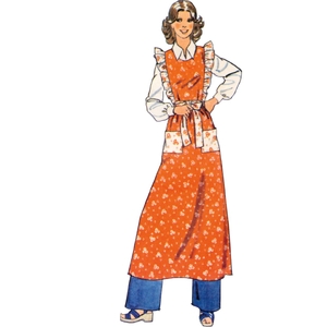 Simplicity Sewing Pattern S3051 Misses’ Apron in Two Lengths Sizes S-L