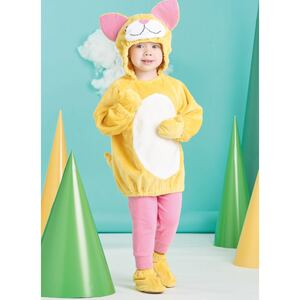 Simplicity Sewing Pattern S9624 Toddlers' Animal Costumes Sizes 1/2 to 4