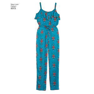 New Look Sewing Pattern 6373 Misses' Jumpsuit or Romper and Dresses