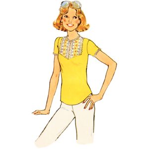 Simplicity Sewing Pattern S9965a Misses’ Knit Tops size 6-16