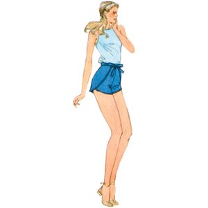 Simplicity Sewing Pattern S9977a Misses’ Shorts size 6-14