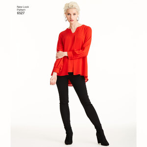 New Look Pattern 6527 Misses' Tunic in Two Lengths