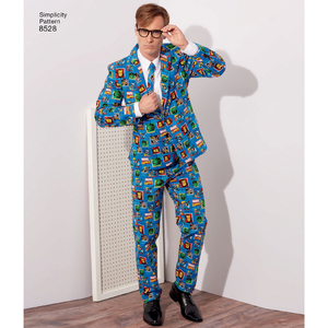 Simplicity Sewing Pattern 8528 Men's Costume Suit Sizes 34-42