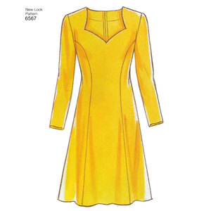 New Look Sewing Pattern 6567 Misses' Dresses