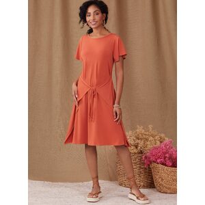 Simplicity Sewing Pattern S9947d5 Misses Knit Dress with Sleeve Length Variations size 4-12