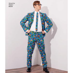 Simplicity Sewing Pattern 8528 Men's Costume Suit Sizes 34-42