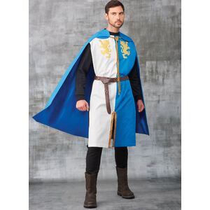 Simplicity Sewing Pattern S9775OS Unisex Tabards, Capes and Heraldic Shields