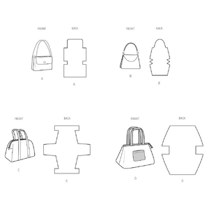 Simplicity Sewing Pattern S3052 Bags