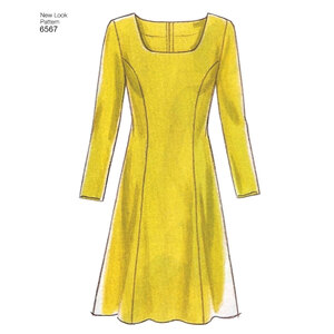 New Look Sewing Pattern 6567 Misses' Dresses