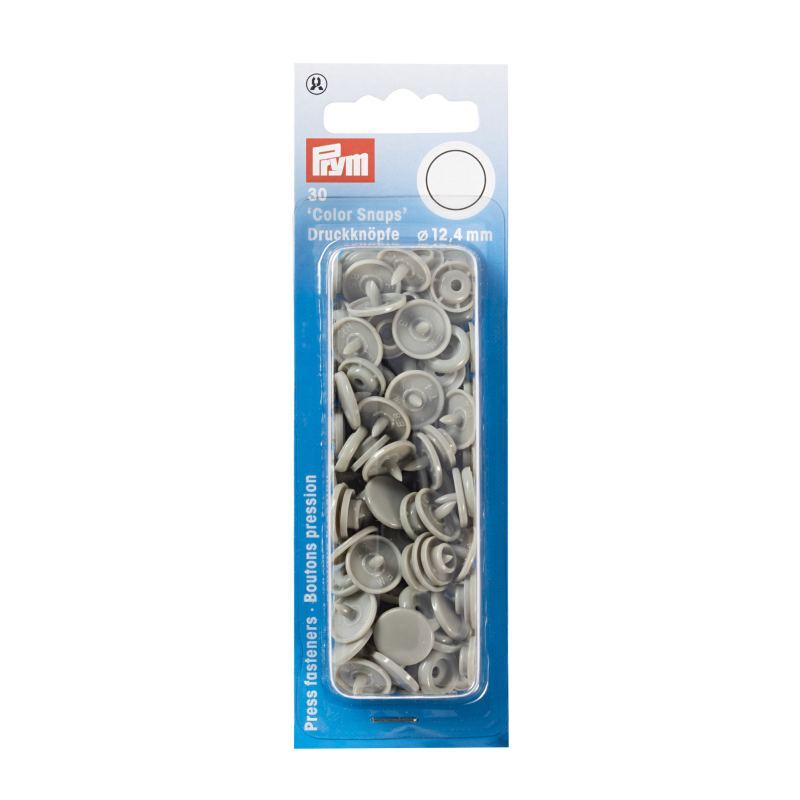 Prym Refill No-Sew Snap Fasteners 15mm 01 Silver 