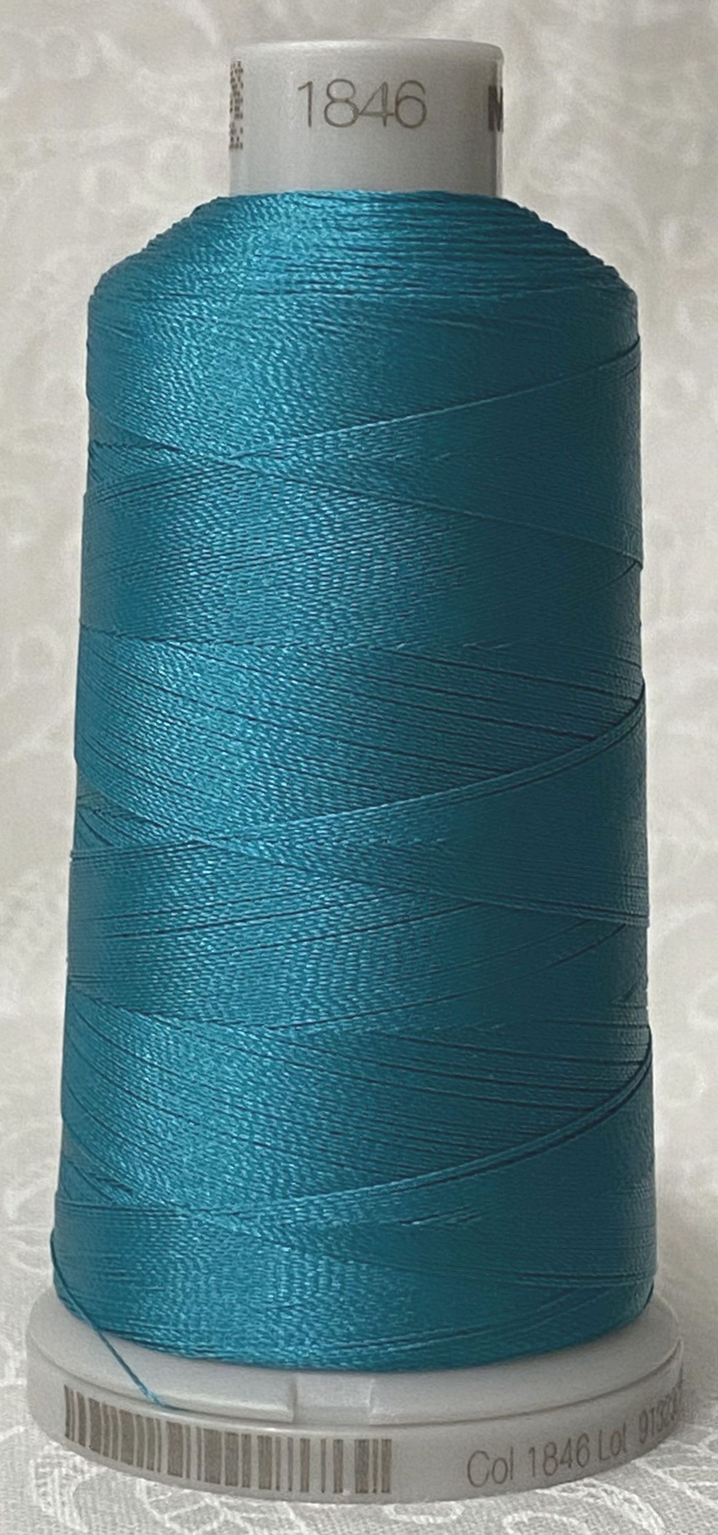 Madeira #40 PolyNeon Polyester Embroidery Thread, #1934 Royal Blue, 5500 yd