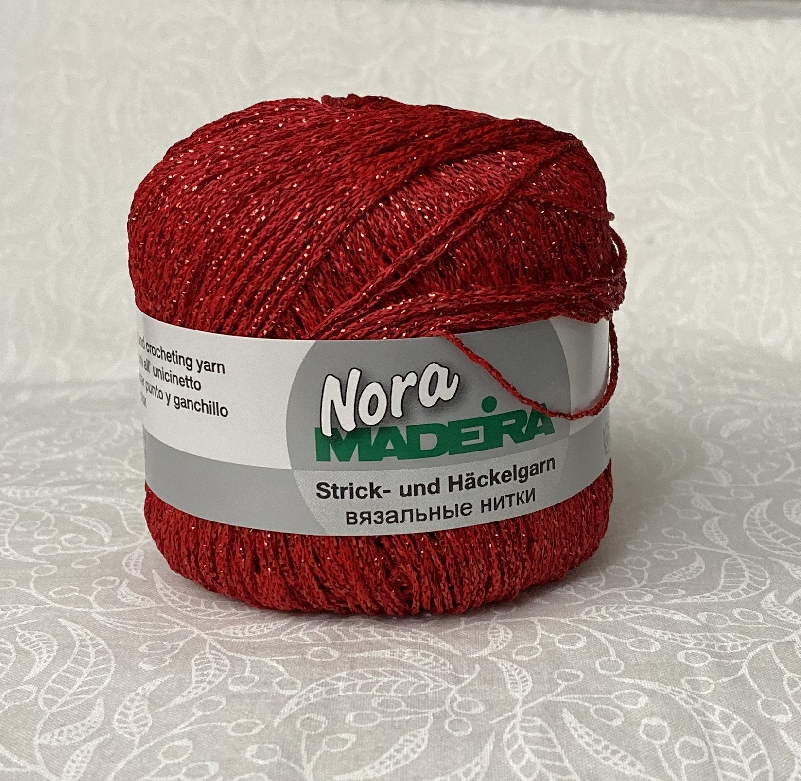 Madeira Metallised Nora Knitting & Crochet Yarn, 100m Colour 321