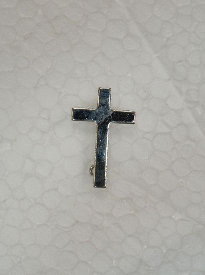 Priest Lapel Pin, Cross 17mm x 25mm, Quality Made in Italy, Silver Tone ...