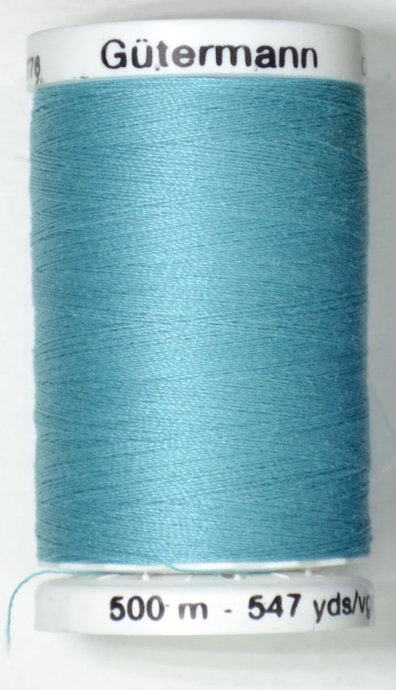 Gutermann Sew-All Thread 500m, Sewing Thread, 100% Polyester, Select Colour