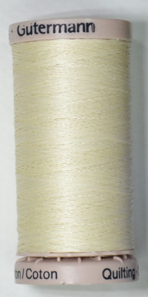 Gutermann Cotton Thread, 100m Cream, 1105 – Cary Quilting Company