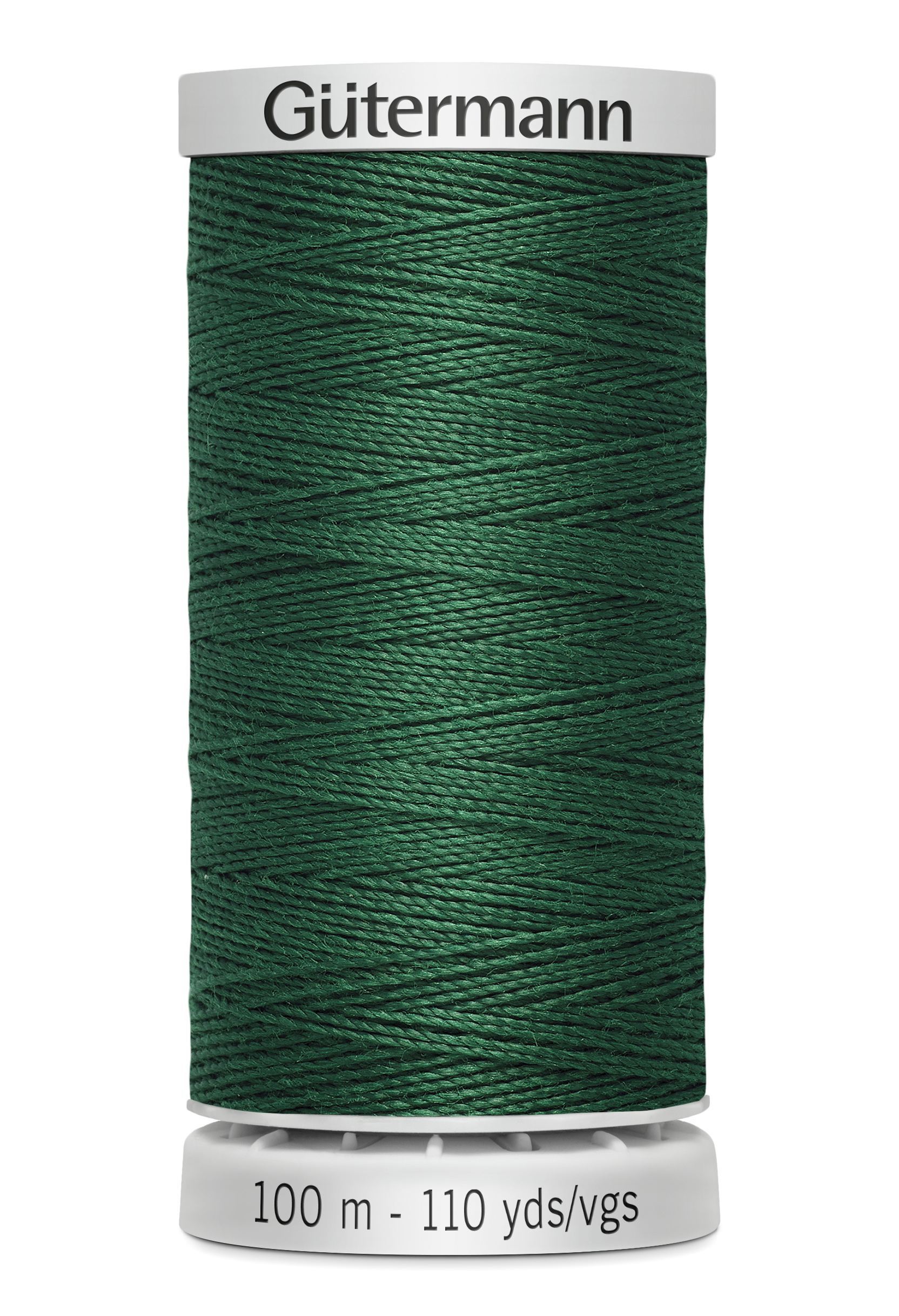 Gutermann Extra Strong Polyester Thread, #340 DARK GREEN, 100m Spool