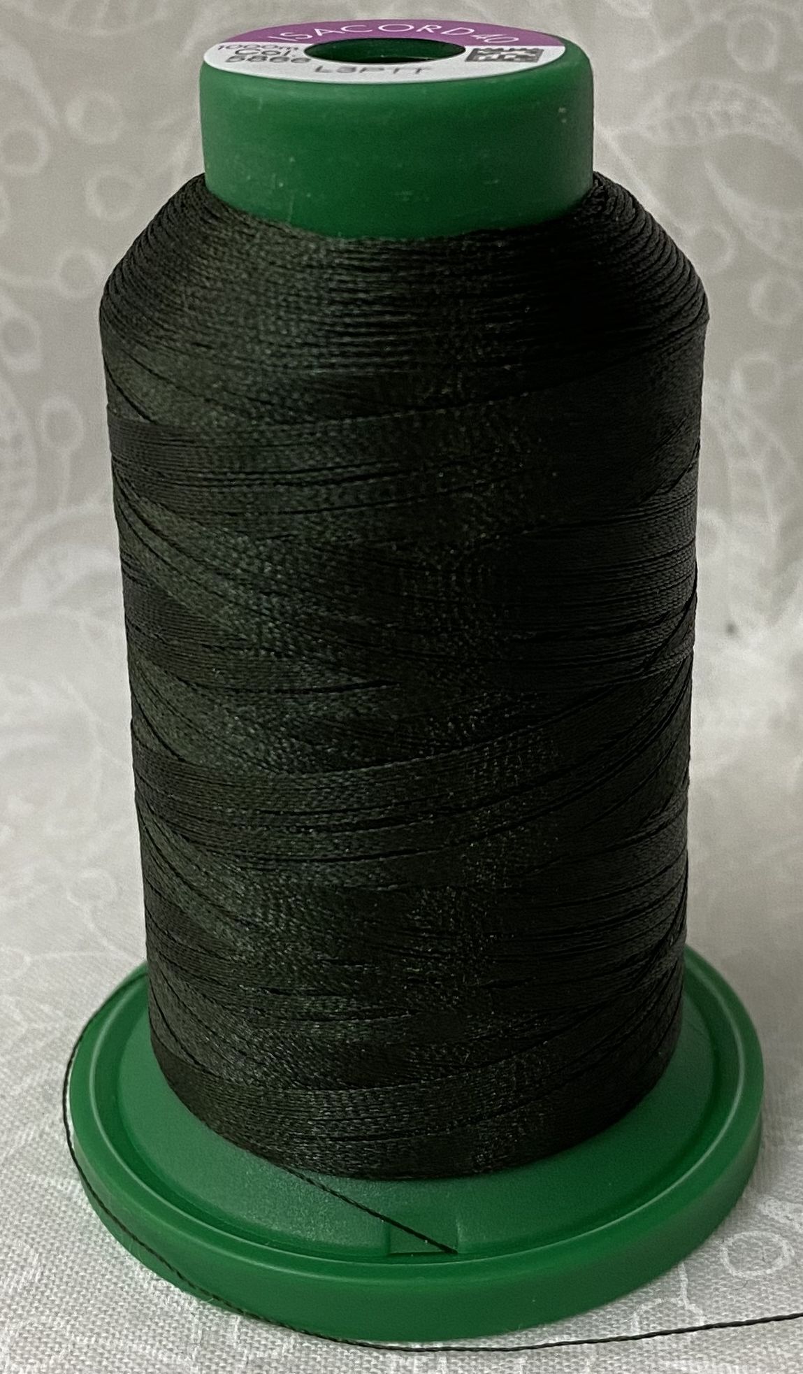 ISACORD 40, Universal Machine Embroidery Thread, 1000m, Colour 5866 ...