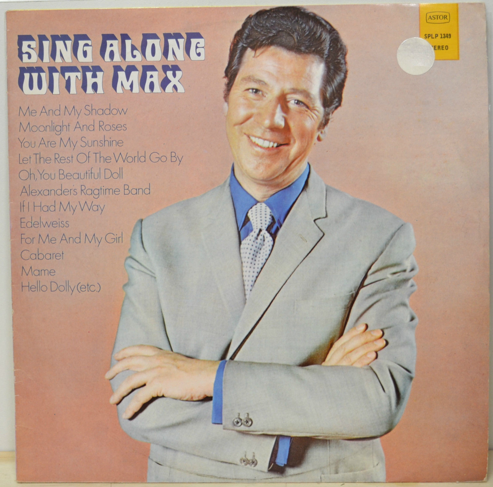 Max Bygraves, Sing Along With Max, 1971, 12