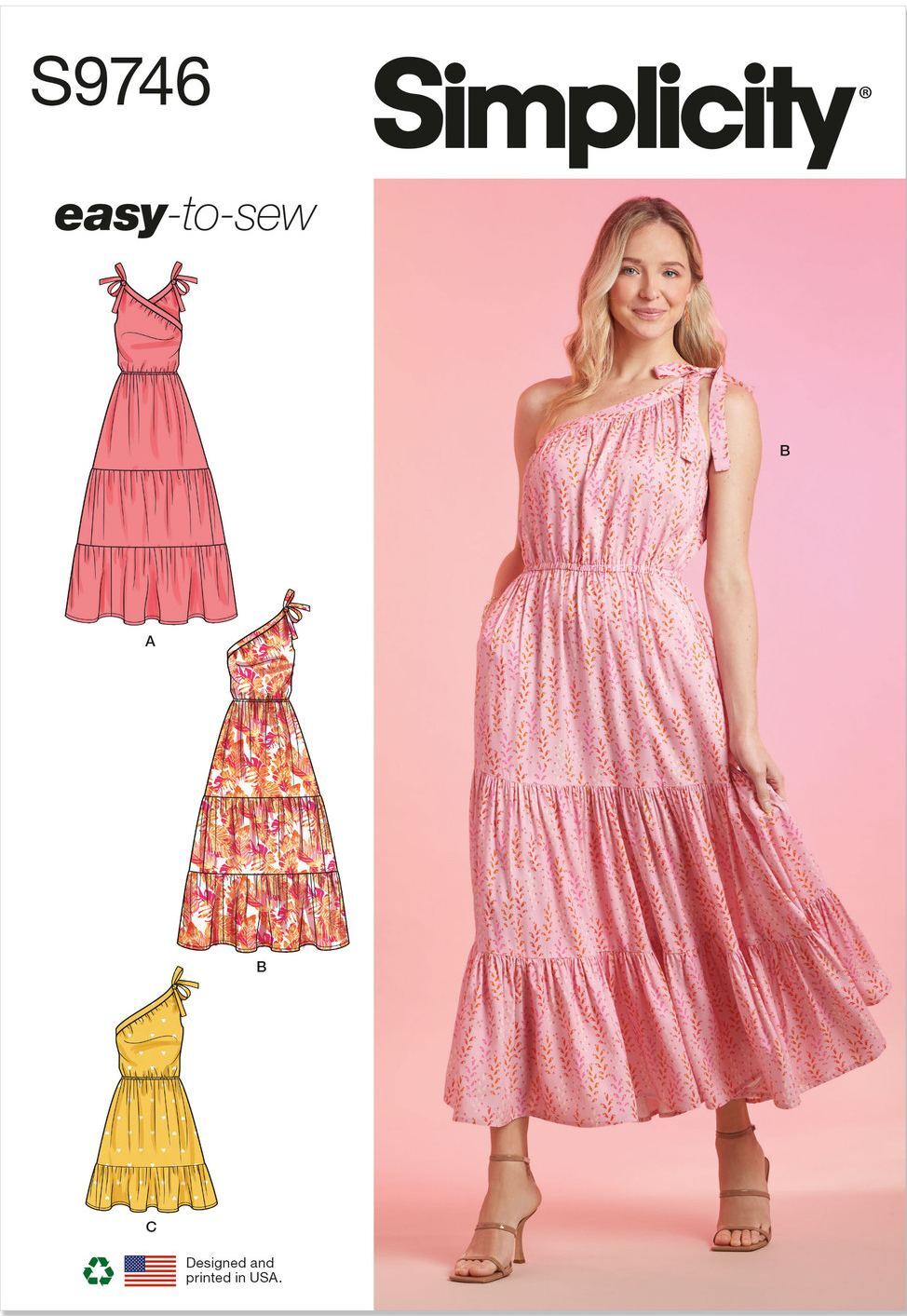 Simplicity Sewing Pattern S9746H5 Misses' Dresses Sizes 6-14