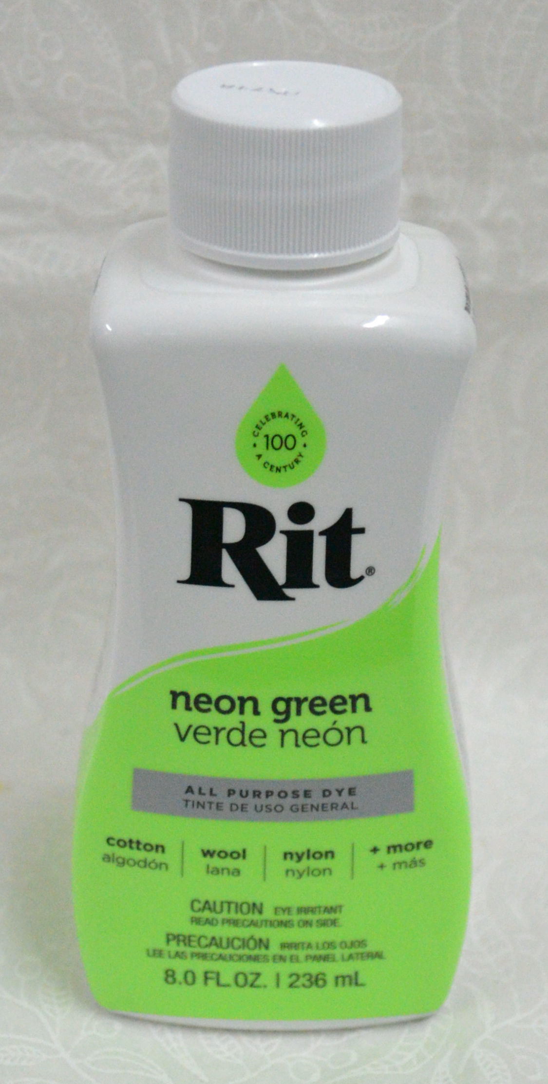 Rit All Purpose Liquid Dye, Neon Green, 8 Fl. Oz.