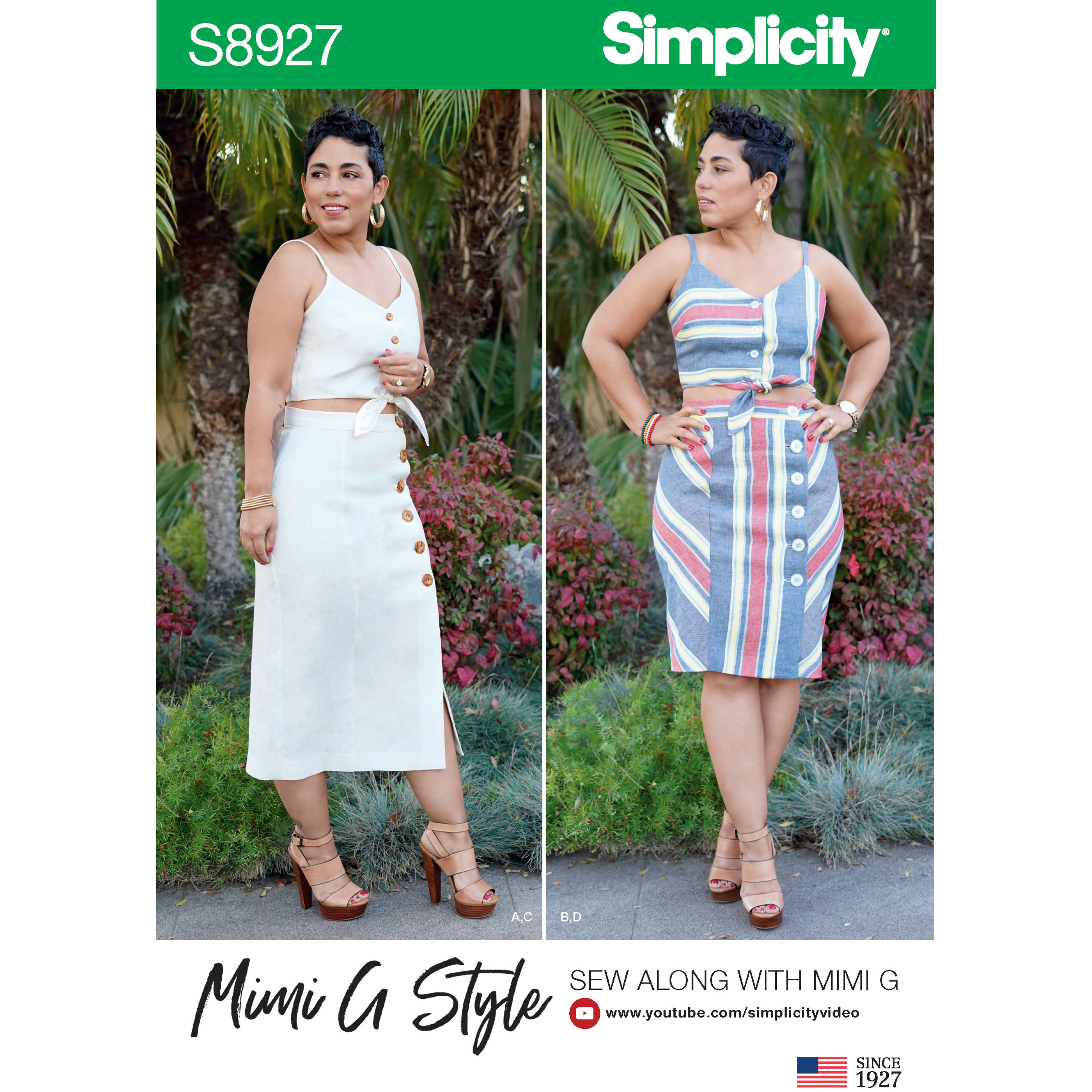 Market Tote Bags Simplicity Sewing Pattern 9298. One Size.