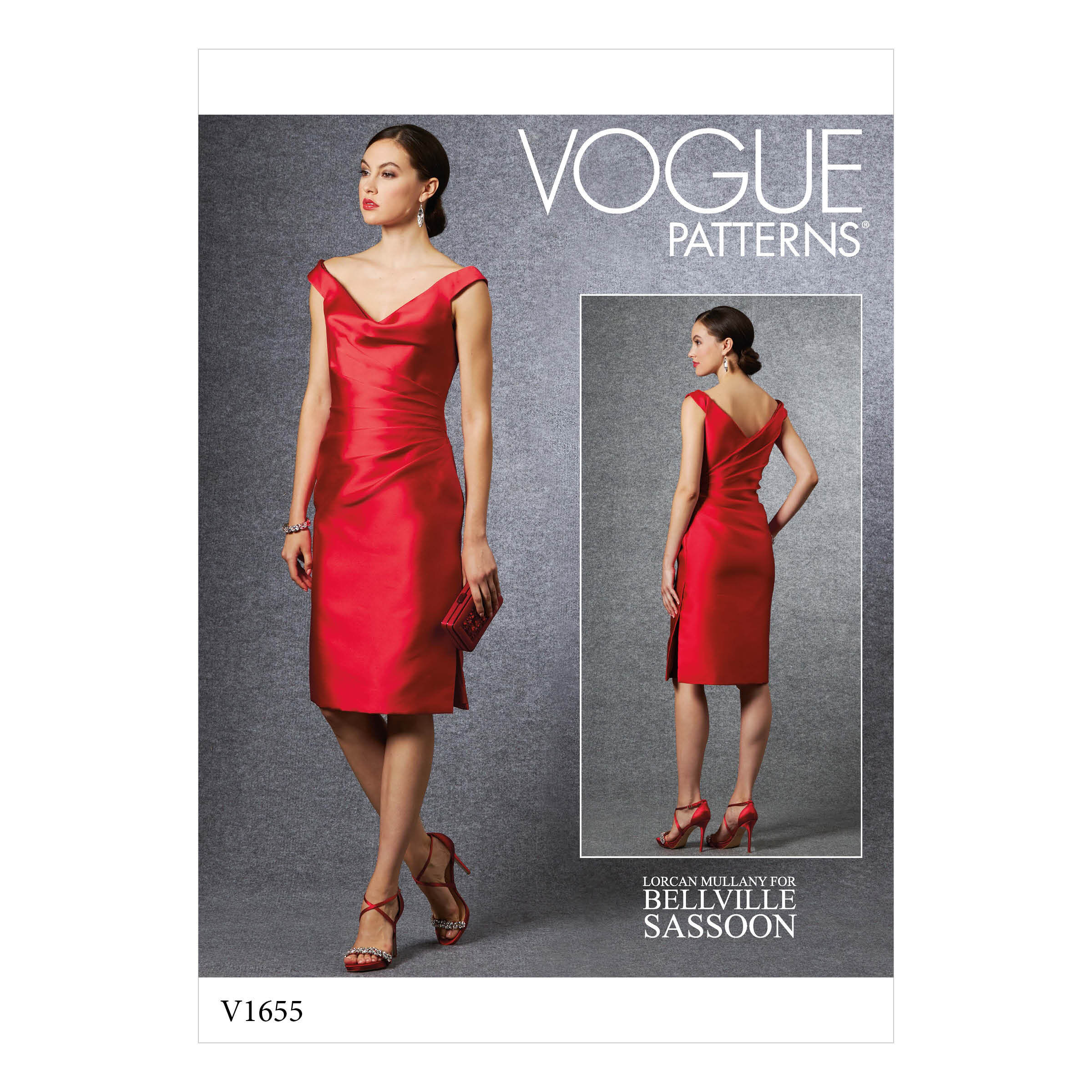 Vogue Sewing Pattern Misses Special Occasion Dress 1655E5