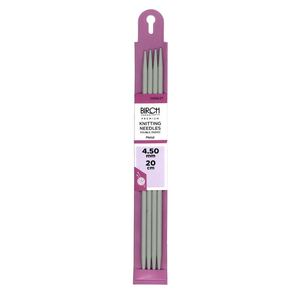Metal Double-Ended Knitting Needles 20cm x 4.50mm