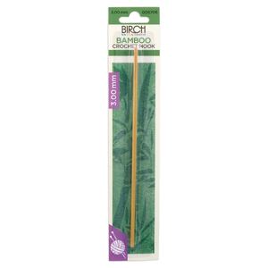 Birch Bamboo Crochet Hook 3.00mm