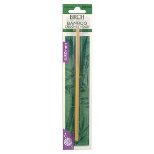 Birch Bamboo Crochet Hook 4.50mm