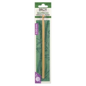 Birch Bamboo Crochet Hook 5.00mm