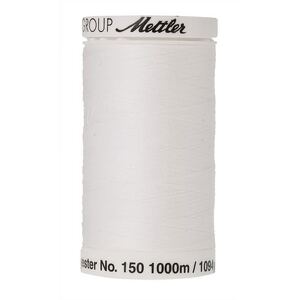 Mettler Bobbinette 150, #2000 WHITE, 1000m Spool